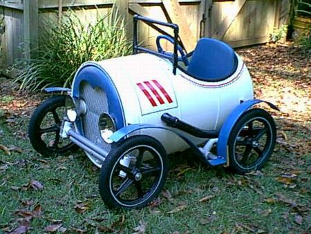 pvc pedal car