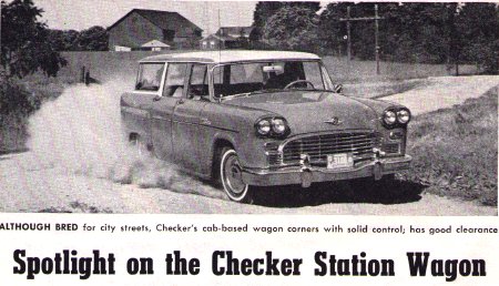 checker station wagon