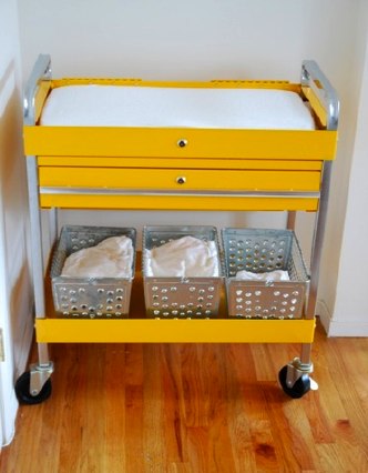 toolbox baby changing station