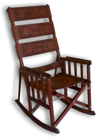 Costa Rican Folding Rocker 