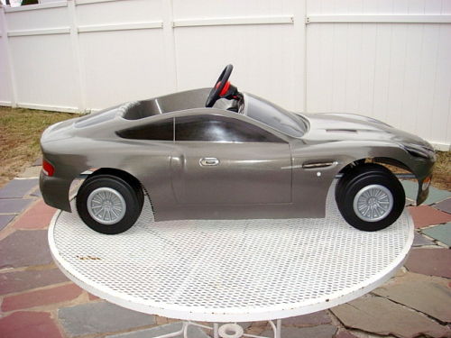 aston martin pedal car