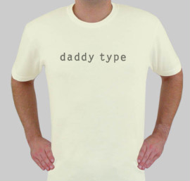 daddy type t-shirt, so copyrighted it's CRAZY