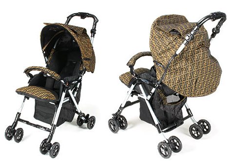 fendi baby stroller