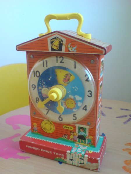 fisher price clock toy