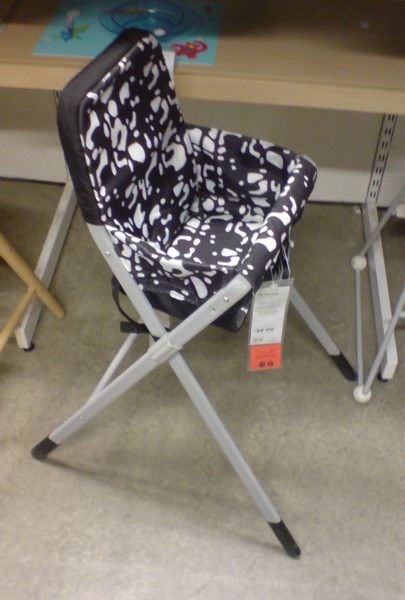 Folding high chair online ikea