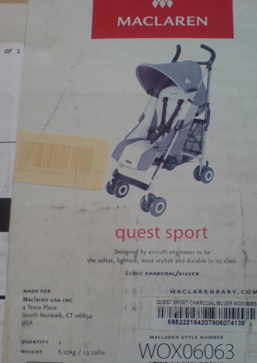 maclaren quest outlet