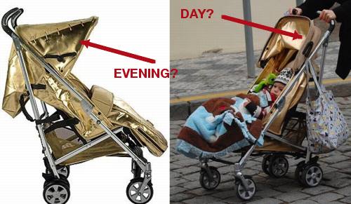 mamas and papas gold stroller