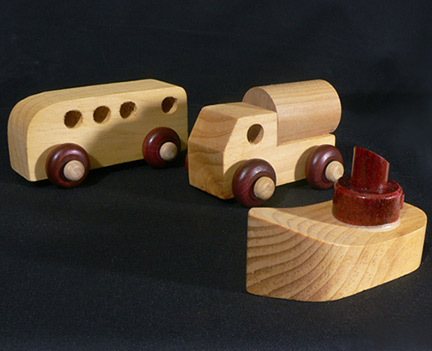 Wooden Boat Toys