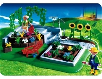 playmobil garden set