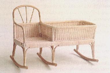 rocking chair bassinet combo