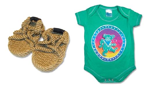 ... Dashikis, Rope Sandals: Why, It's Baby Hippie Wear Just Like Grandpa's