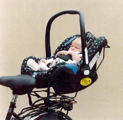 Baby Stroller Bike on Steco Bike Accessories For Your Baby Filled  Car Free Life    Daddy