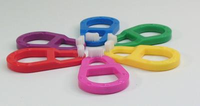 Baby Bath  Ring on Whodathought  Teething Ring Toothbrush Combo   Daddy Types