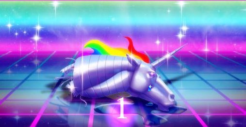 rainbow unicorn attack game