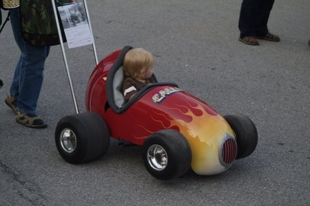 race car baby stroller