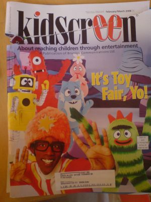 Yo Gabba Gabba! Spin Master Plushes Trade Print Magazine Ad Kids Toy ADVERT